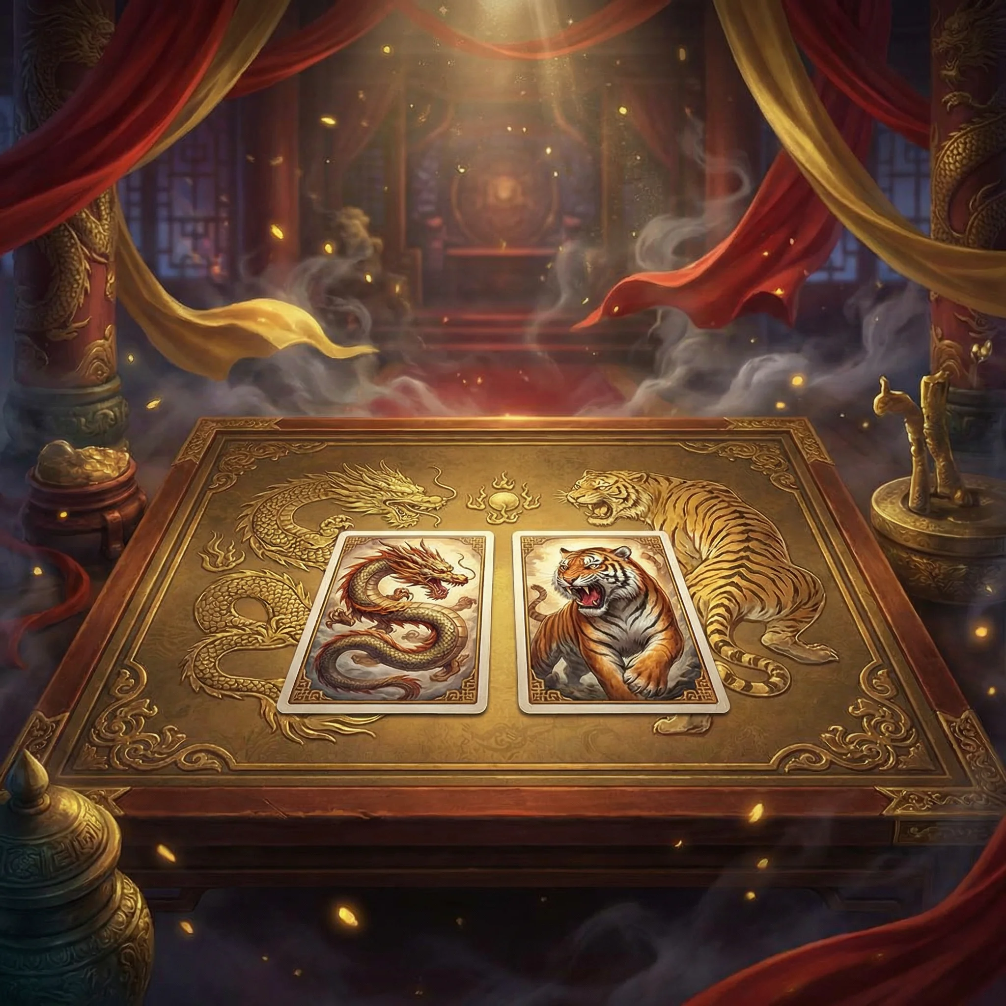 开元棋牌龙虎斗游戏实时对决界面